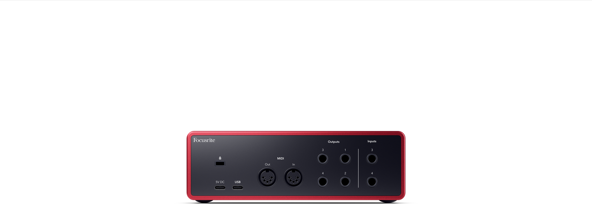 Focusrite Scarlett 4i4 4th Gen Äänikortit