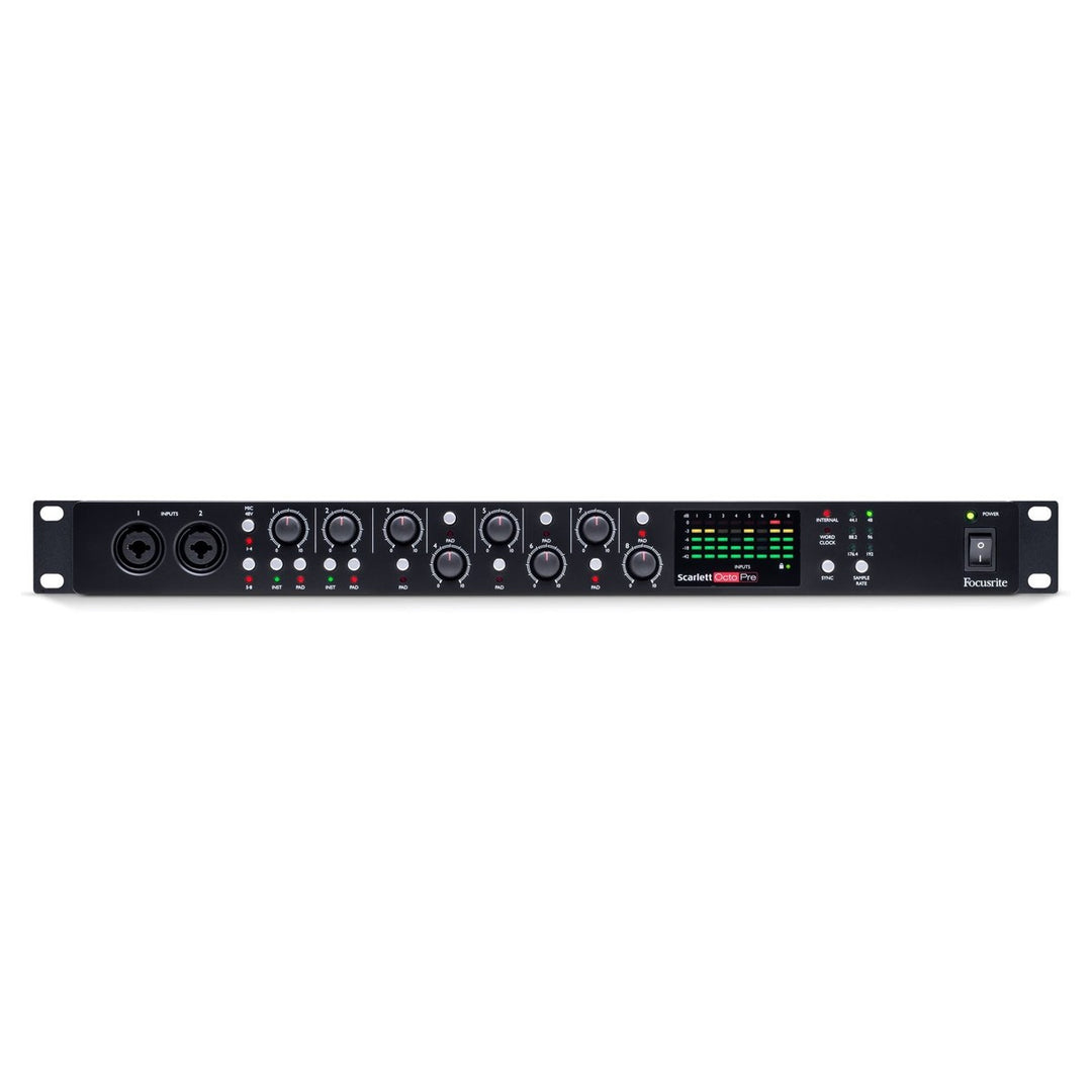 Focusrite Scarlett Octopre Mikrotonit Preamp