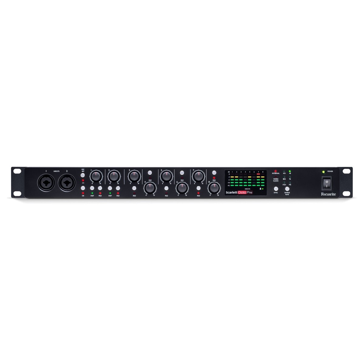 Focusrite Scarlett Octopre Mikrotonit Preamp
