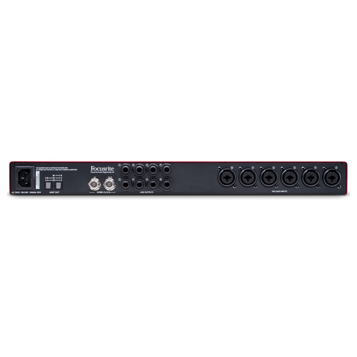 Focusrite Scarlett Octopre Mikrotonit Preamp