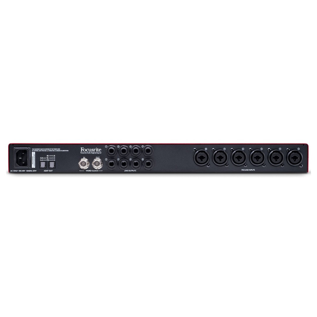 Focusrite Scarlett Octopre Mikrotonit Preamp