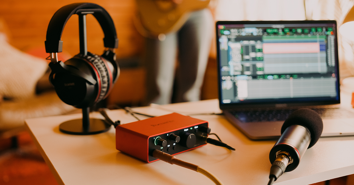 Focusrite Scarlett Solo 4. sukupolven äänikortti