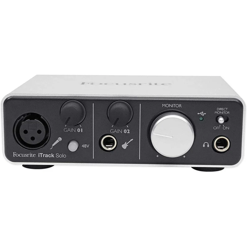 Focusrite iTrack Solo Lightning -äänikortti