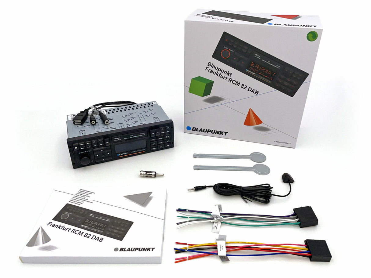 Blaupunkt Frankfurt RCM 82 Autoradio, jossa on DAB+ ja Bluetooth