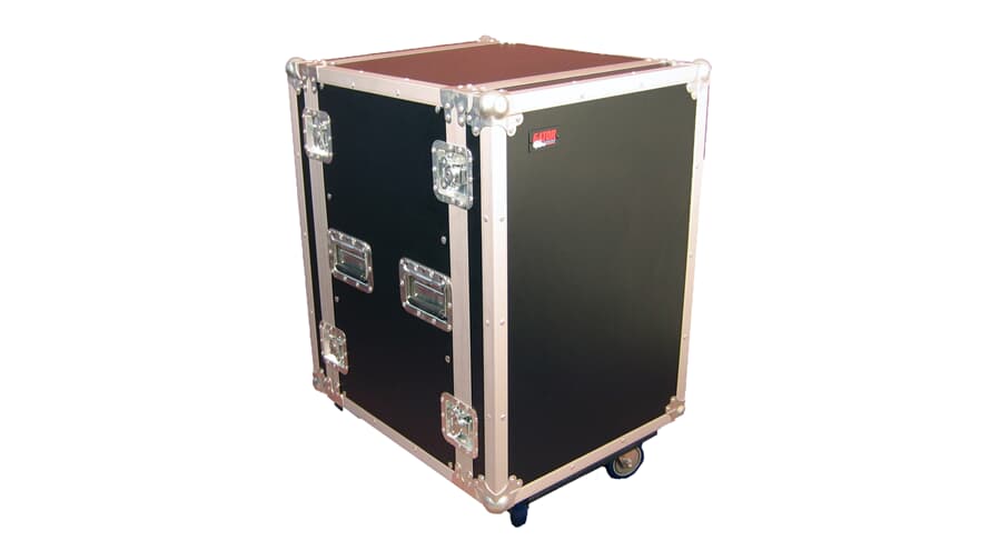 Gator G-TOUR 14U CAST rackcase 14U pyörillä