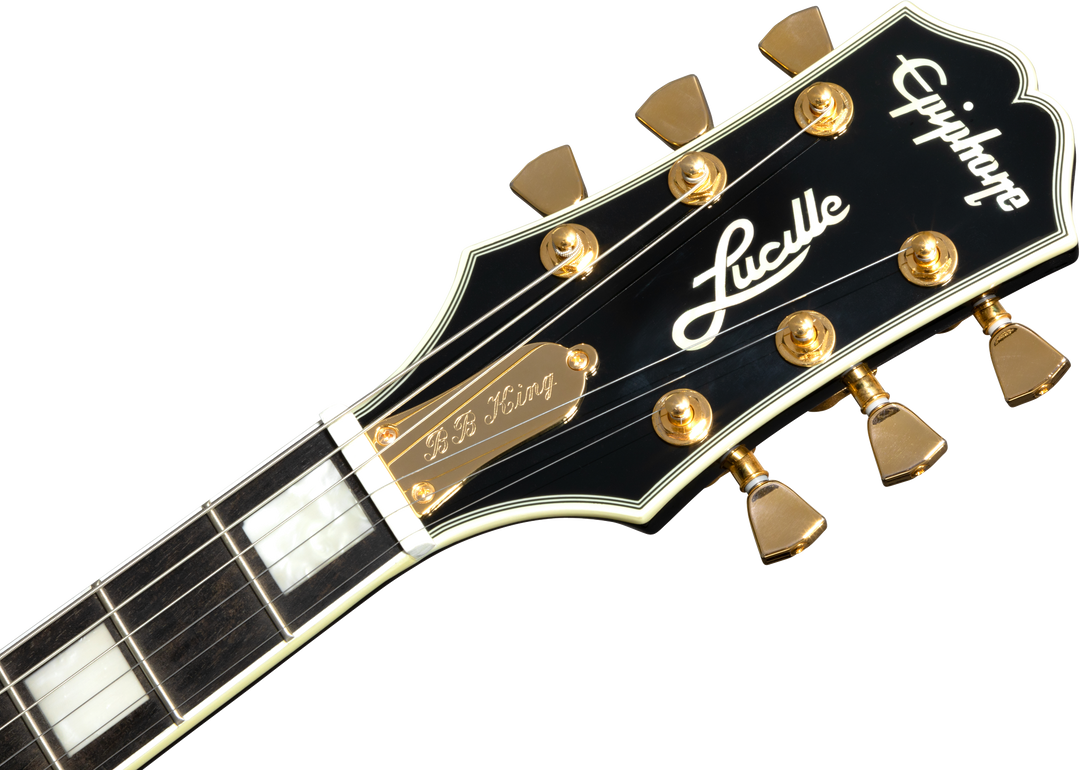 Epiphone B.B. King Lucille Sähkökitara Sis. EpiLite Kotelo (Ebony)