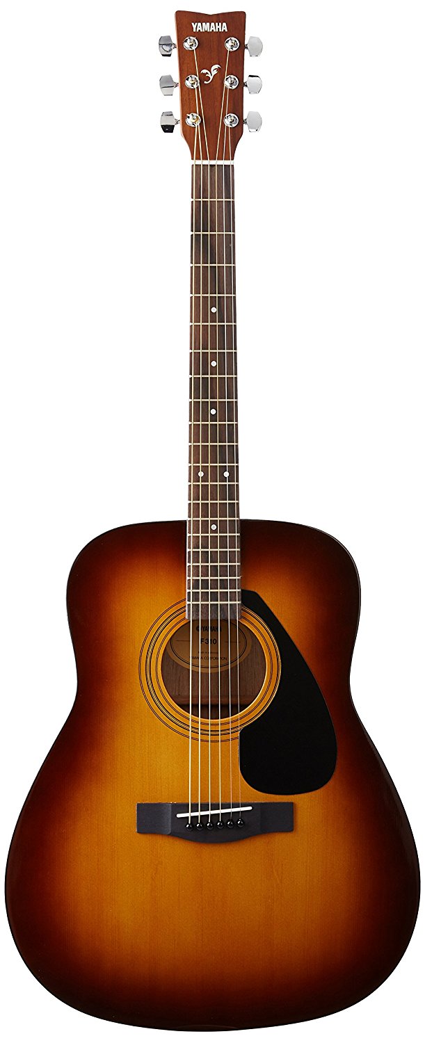 Yamaha F310 Tuner -aloituspaketti (Tobacco Brown Sunburst)