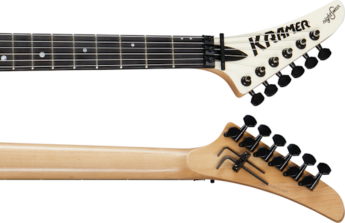 Kramer Guitars NightSwan Sähkökitara (Vintage White Aztec Graphic)