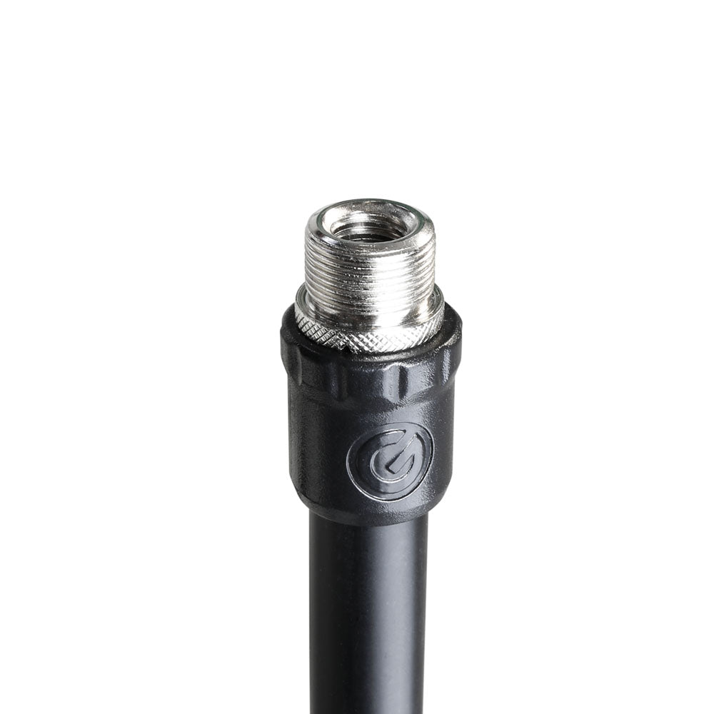 Gravity MS 23 - Mikrofoniteline pyöreällä jalustalla, musta