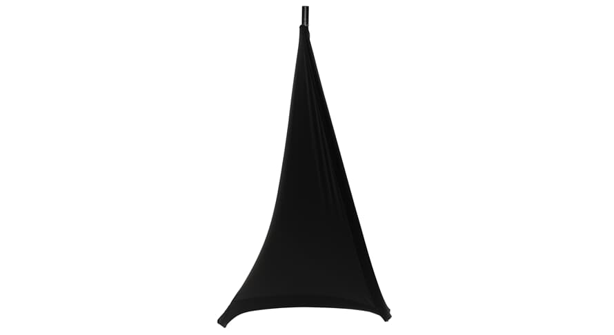 Gator GPA-STAND-2-B stretchcover kaiutinjalustalle, musta