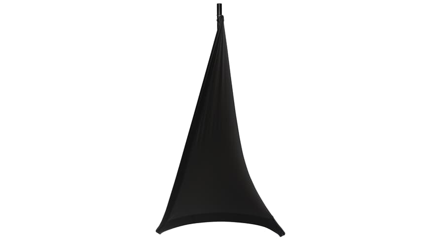 Gator GPA-STAND-2-B stretchcover kaiutinjalustalle, musta
