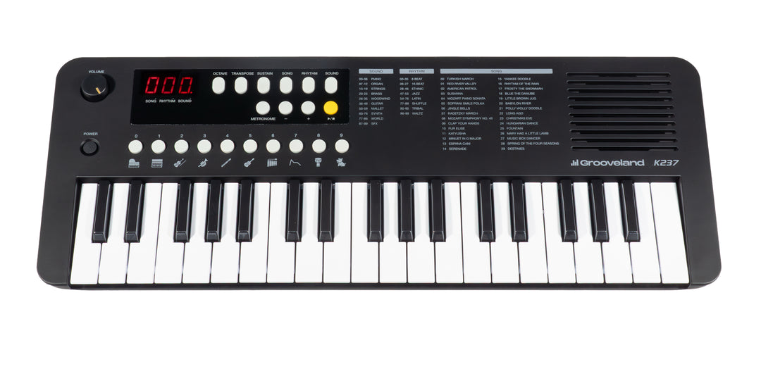 Grooveland E237 Kosketinsoittimet (Black)