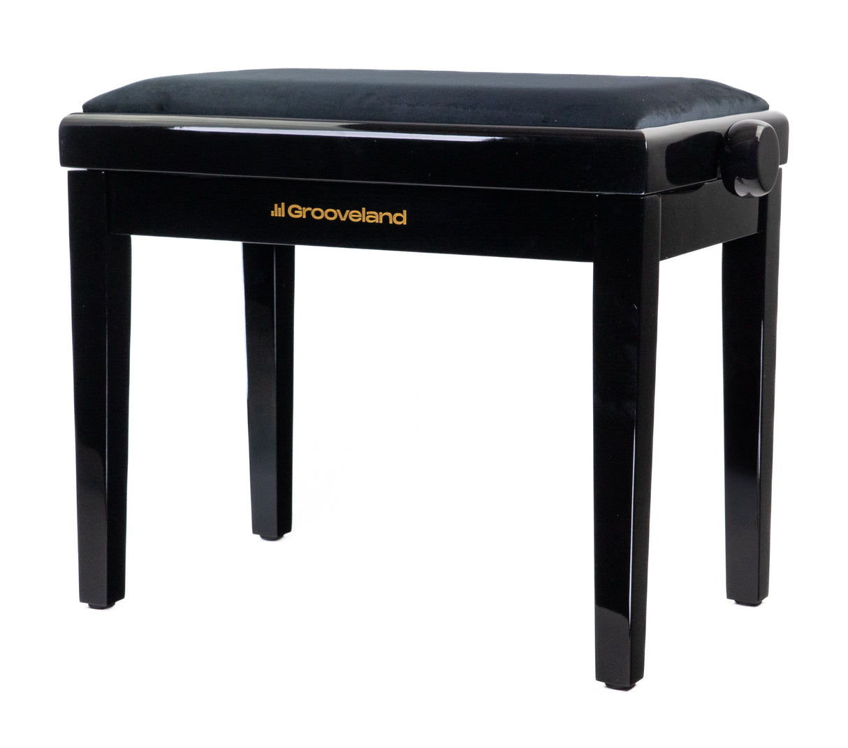 Grooveland KB200 Pianopenkki (Musta Korkeakiilto)