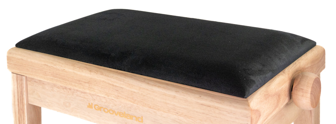 Grooveland KB250 Pianopenkki (Puu/Musta)