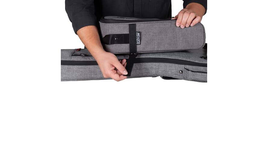 Gator GT-1407-GRY lisätarvikelaukku Transit gig bagiin, harmaa