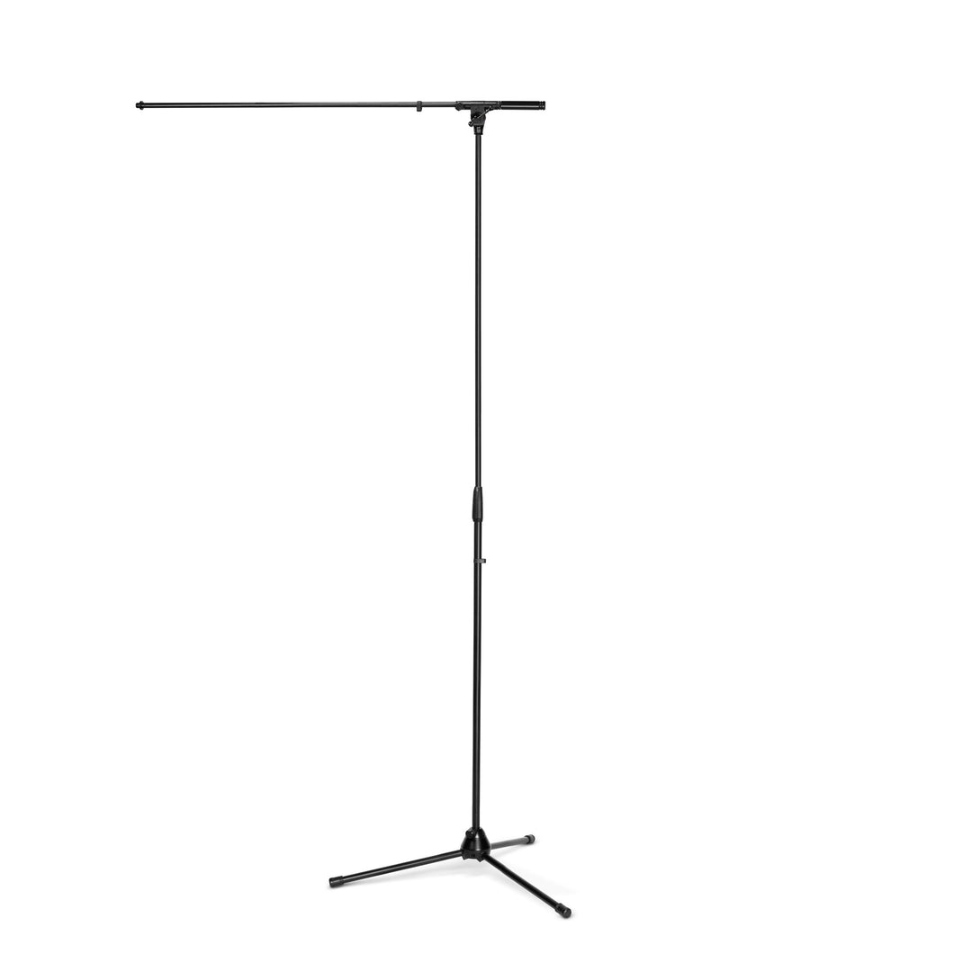 Gravity TMS 4321 OH B - Overhead-mikrofonistand kiertuekäyttöön, ekstraleveä taittuva kolmijalkateline ja erittäin pitkä boom-vara