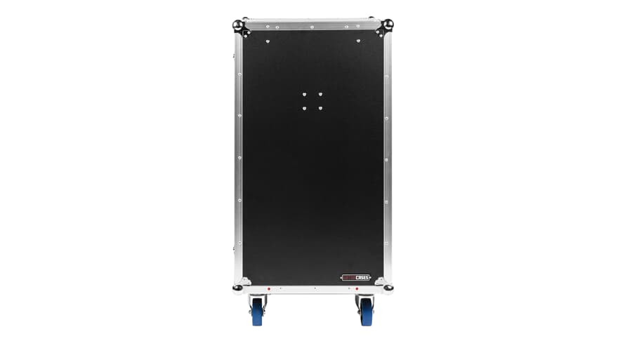 Gator GTOUR-WORKST7 flightcase, 7 laatikkoa ja työpöytä