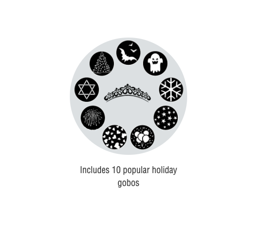 Chauvet Gobo Laukaus logoprojektori