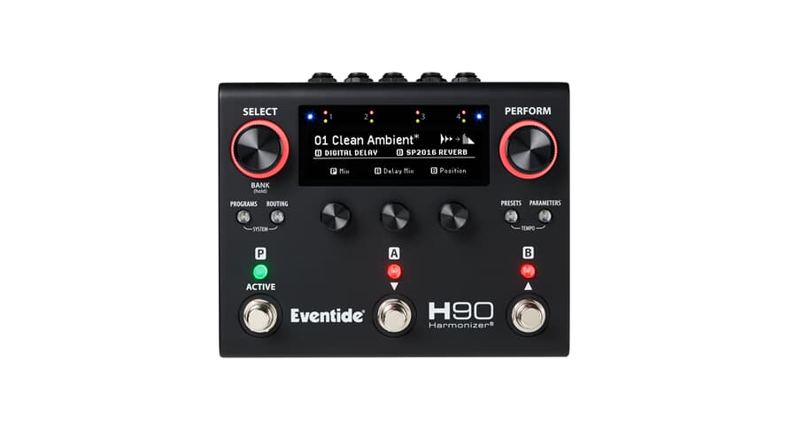 Eventide H90 Dark Harmonizer -moniefektipedaali, rajoitettu painos