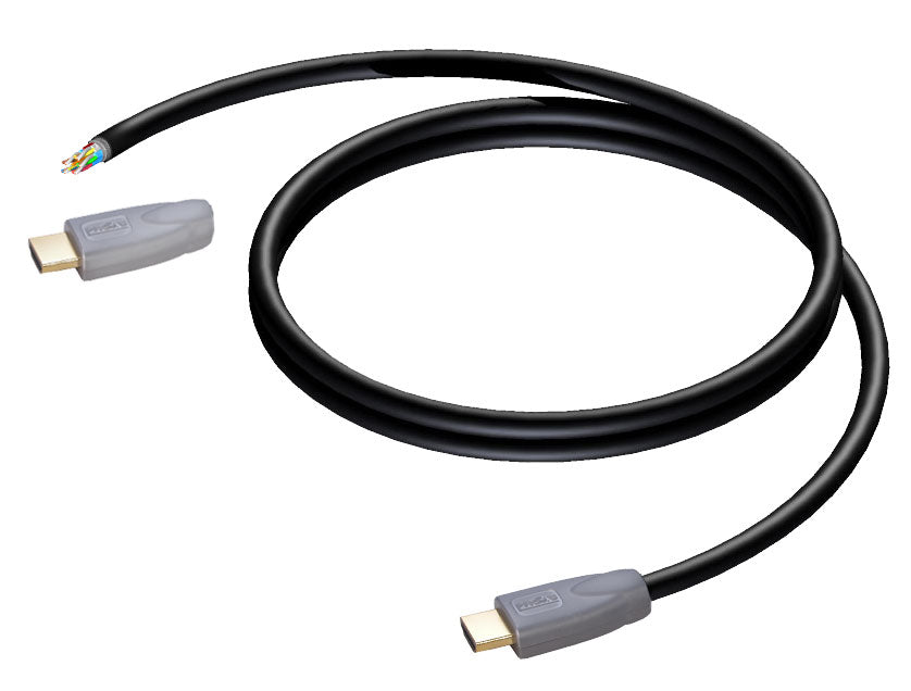 ProCab HDMI-kaapelit, 1 pää ilman liitintä 4 meter