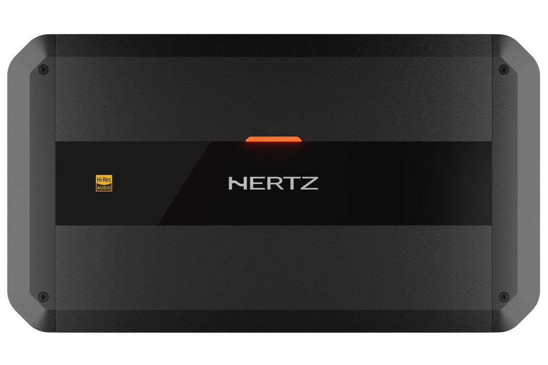 HERTZ 4-kanavainen autokäyttöön tarkoitettu D-luokan vahvistin (4x125W)