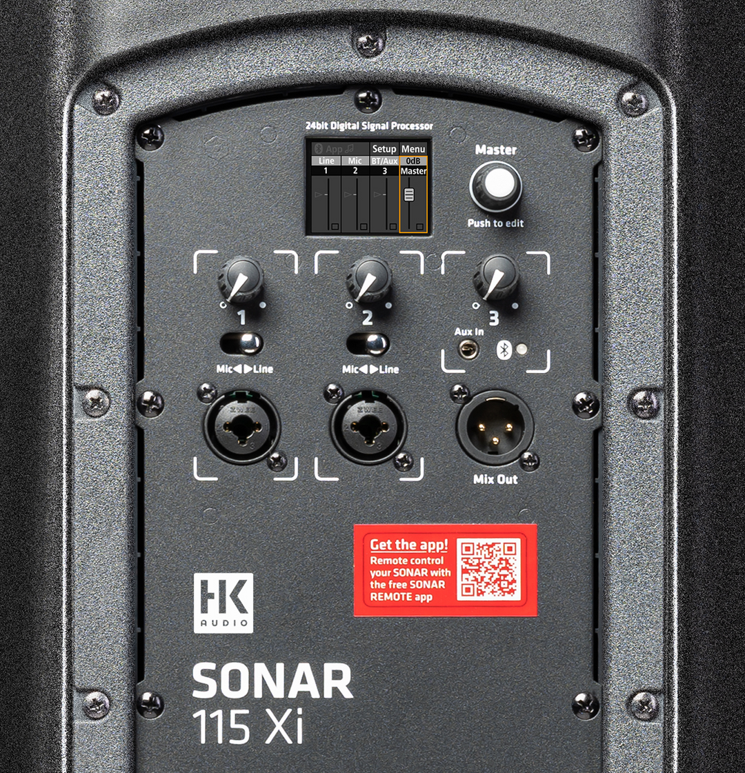 HK Audio Sonar 115XI - Aktiivinen PA Kaiutin