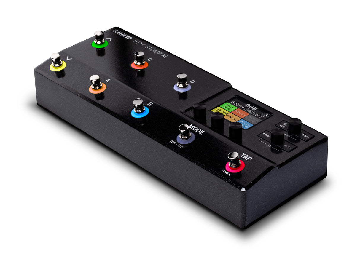 Line6 HX Stomp XL Guitar Multieffekt - kitaran monitoimilaite
