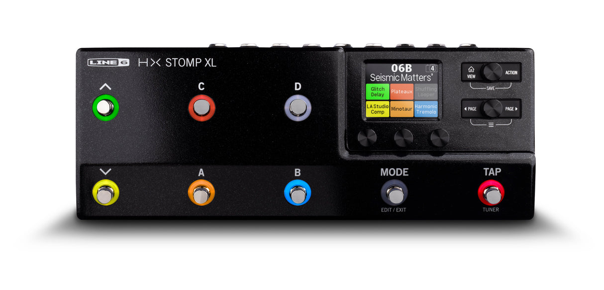 Line6 HX Stomp XL Guitar Multieffekt - kitaran monitoimilaite