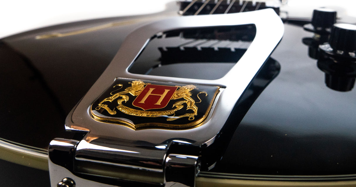 Hagstrom Alvar sähkökitara (musta)