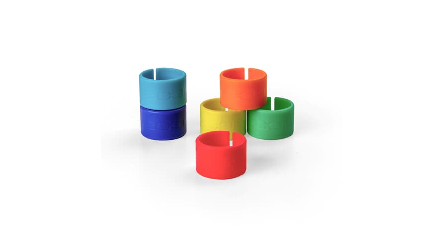 Zoom XLR-6c värirenkaat mikrotonikaapeleille
