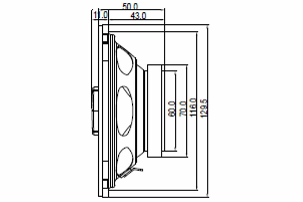 BLAUPUNKT ICx 542 2-tie autokaiuttimet (13 cm, 5.4")