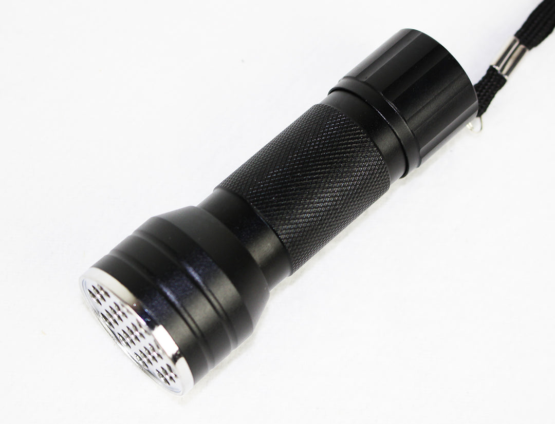 UV Taskulamppu 21 LED-diodilla