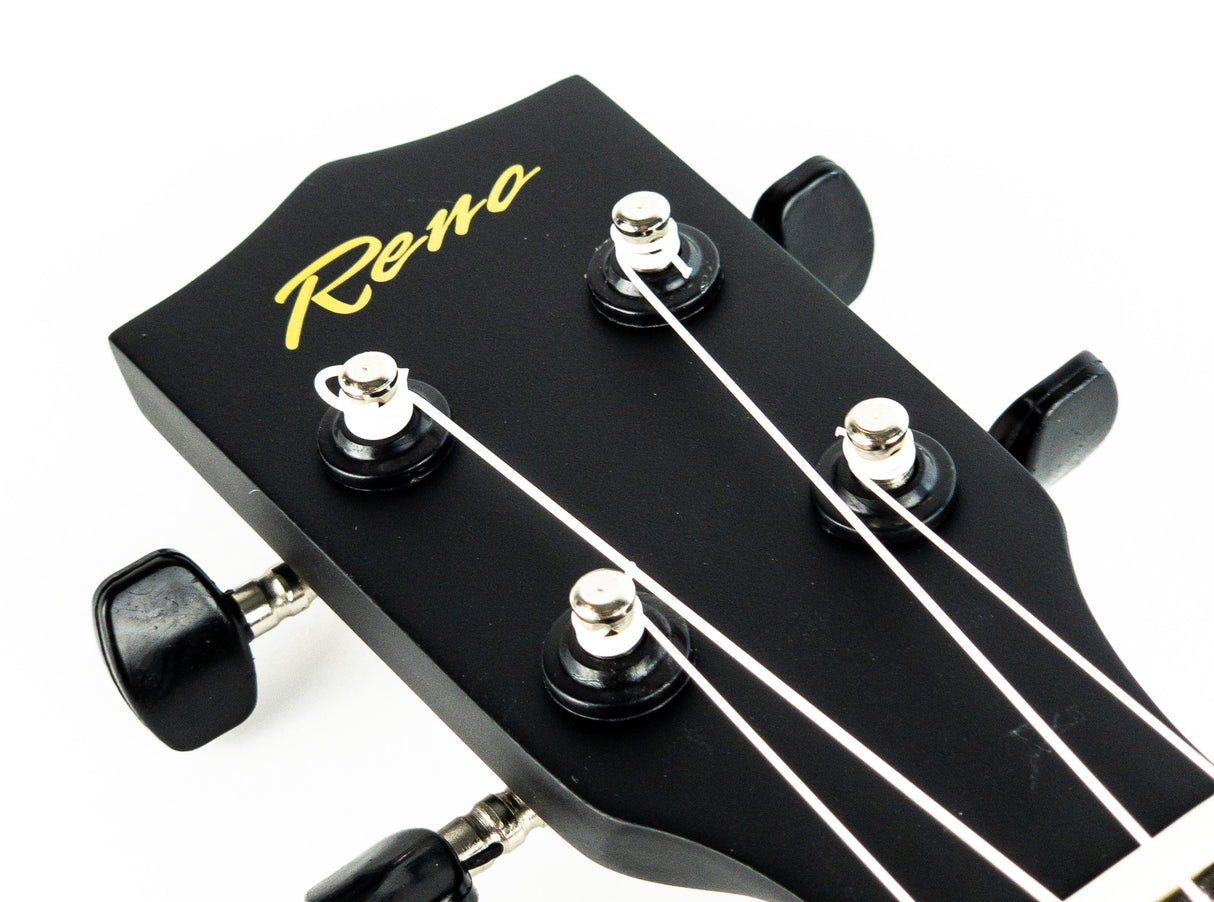 Reno RU300 Grand Concert Ukulele (musta)