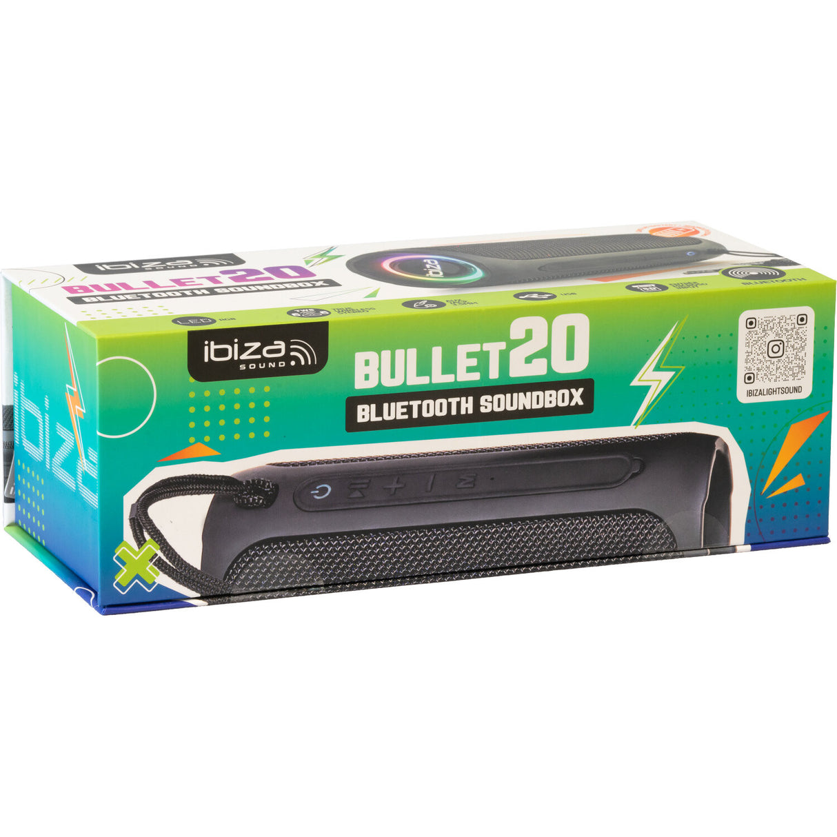 Ibiza BULLET20 Bluetooth Kaiutin