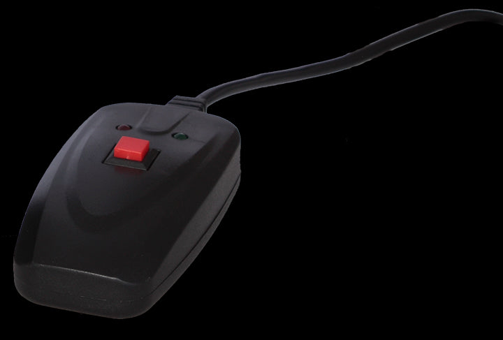 Ibiza savukone tuli/liekki efektillä, musta