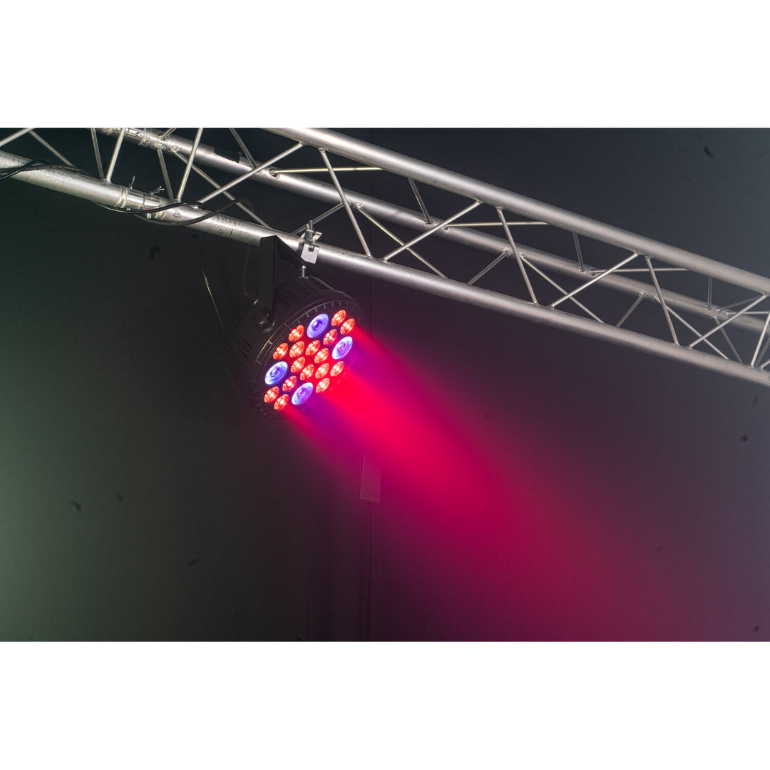 Ibiza XL RGBW+UV Par-lamppu (16x6 + 4x30W)
