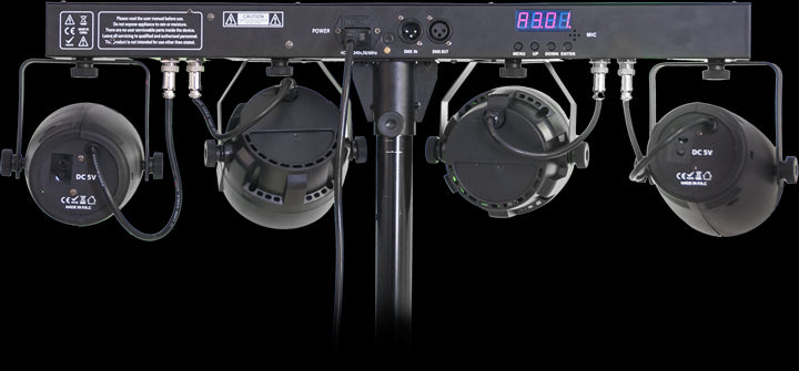 Ibiza LED valopalkki + laser