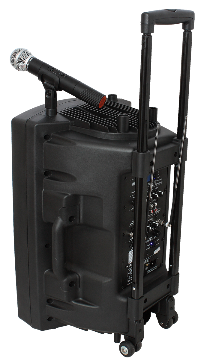 Ibiza Kannettava kaiutin 15" bassolla (musta, 800W)