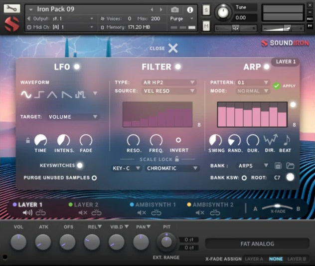 Iron Pack 9 - Fat Analoginen