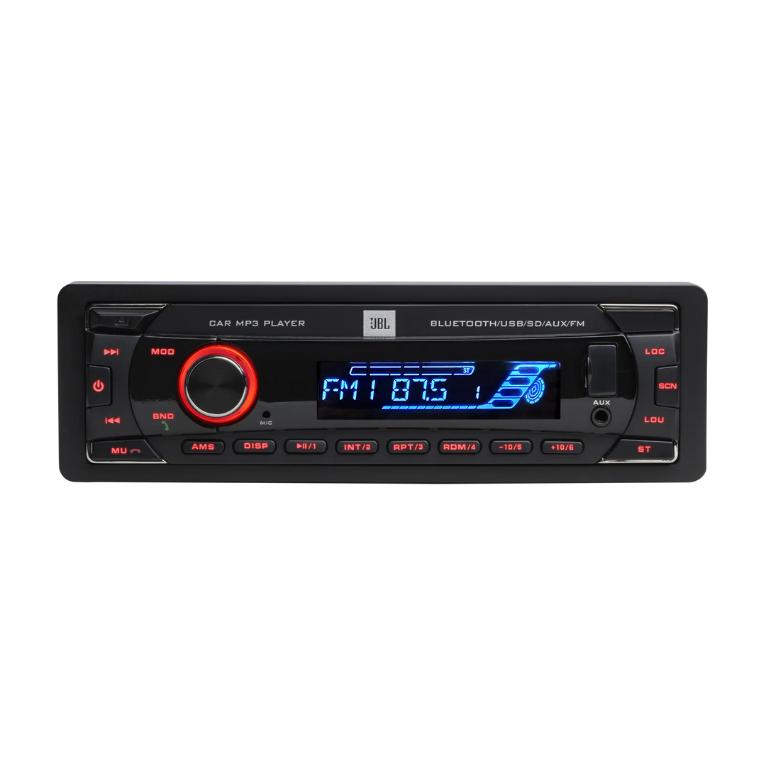 JBL Celebrity 100 1-DIN-autosoitin, jossa Bluetooth