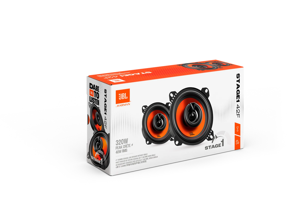 JBL Stage1 Gen2 42F 4" koaksiaaliset autokaiuttimet