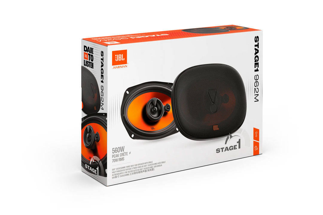 JBL Stage1 Gen2 962M 6x9" 3-tieautokaiuttimet