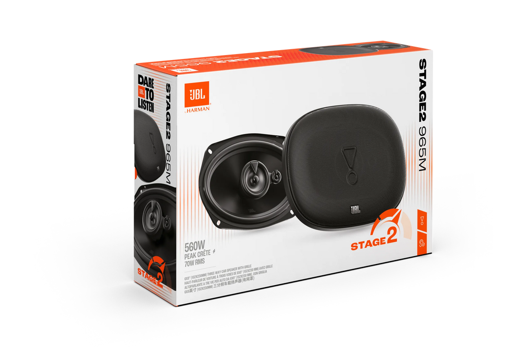 JBL Stage2 Gen2 965M 6x9" 3-tieautokaiuttimet
