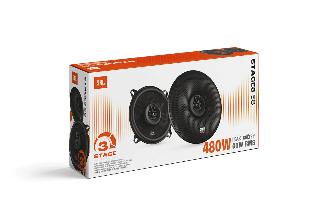 JBL Stage3 Gen2 58 5,25" koaksiaaliset autokaiuttimet
