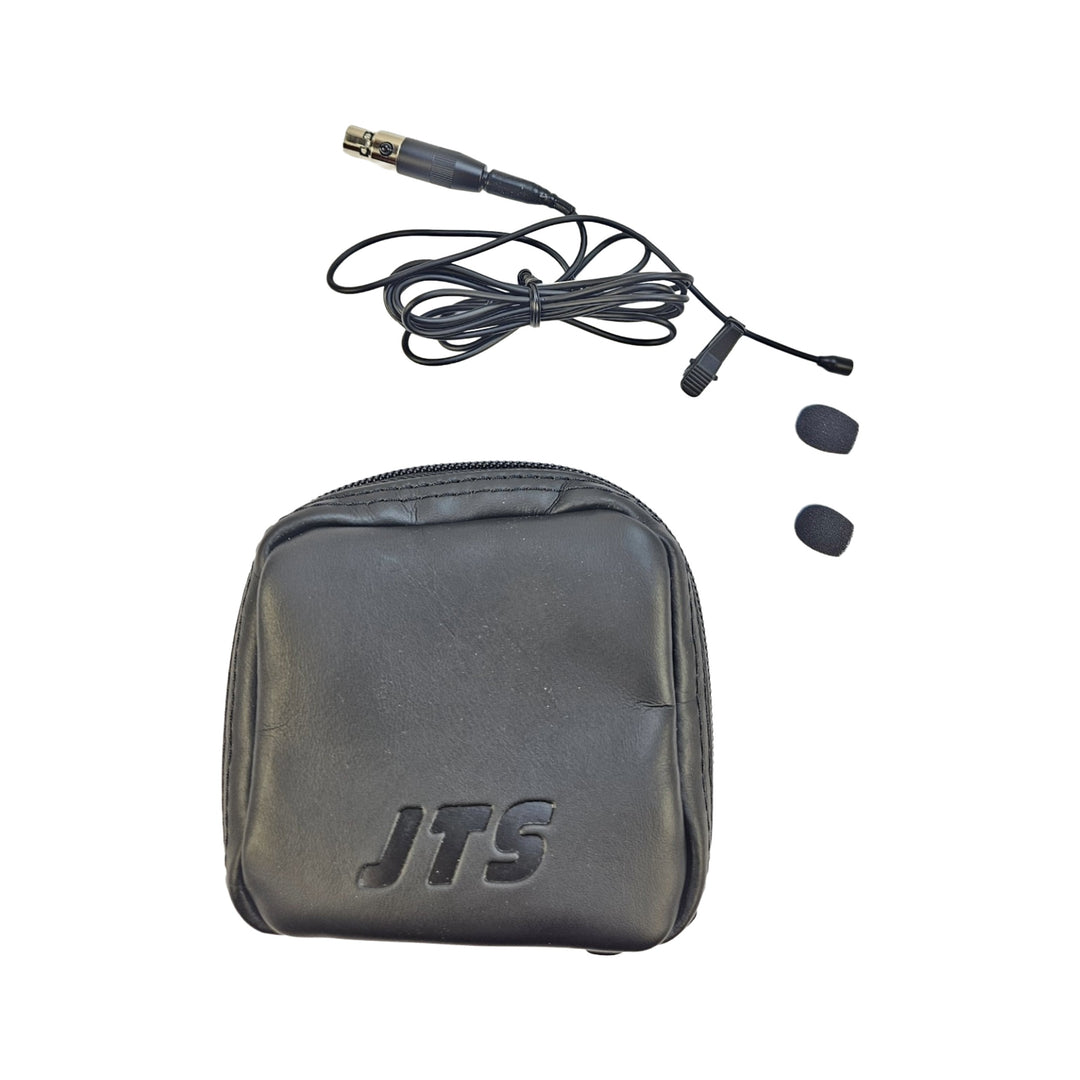 JTS CM-201iB DeLuxe Pack lavalier med 4 stik, sort