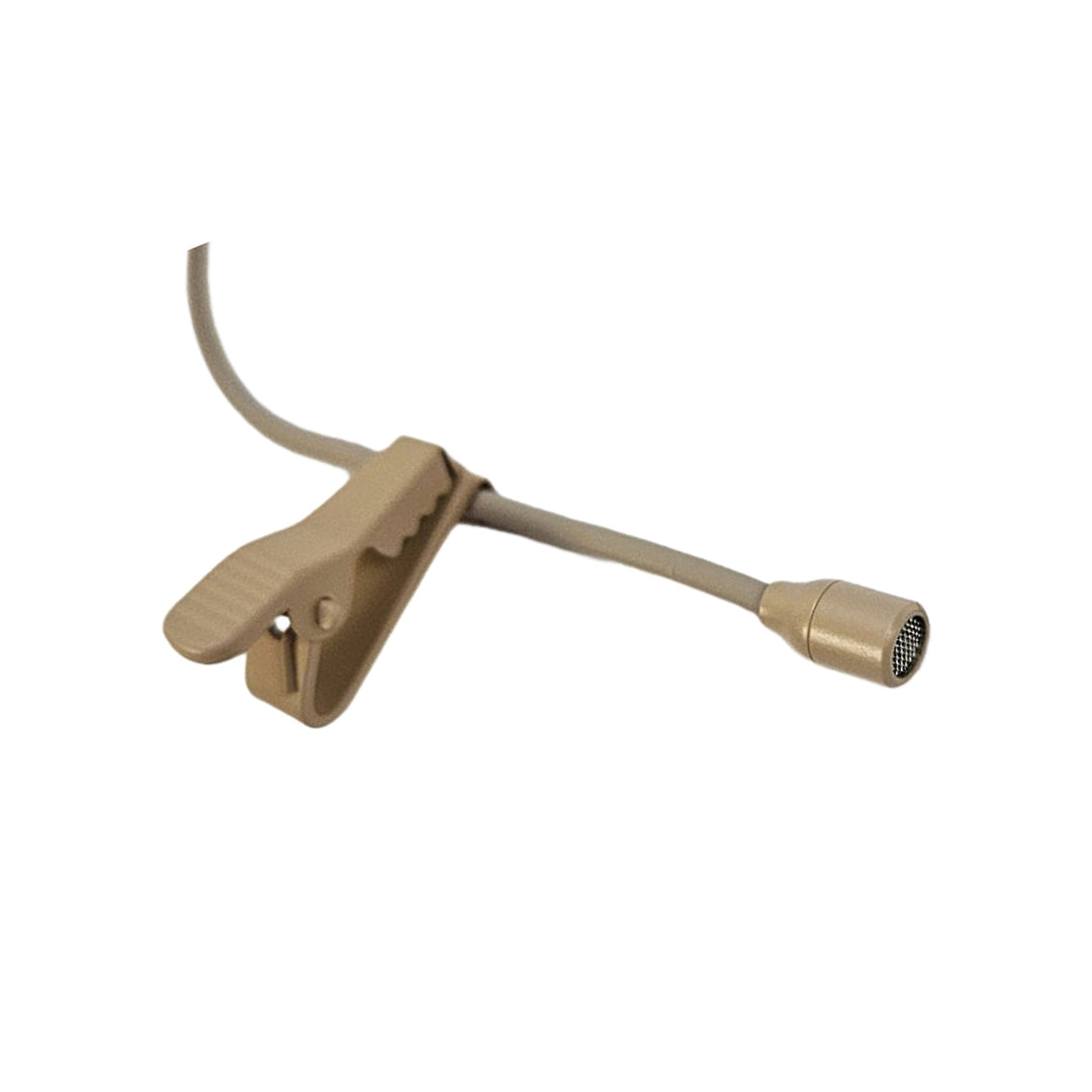 JTS CM-201iF DeLuxe Pack lavalier med 4 stik, beige