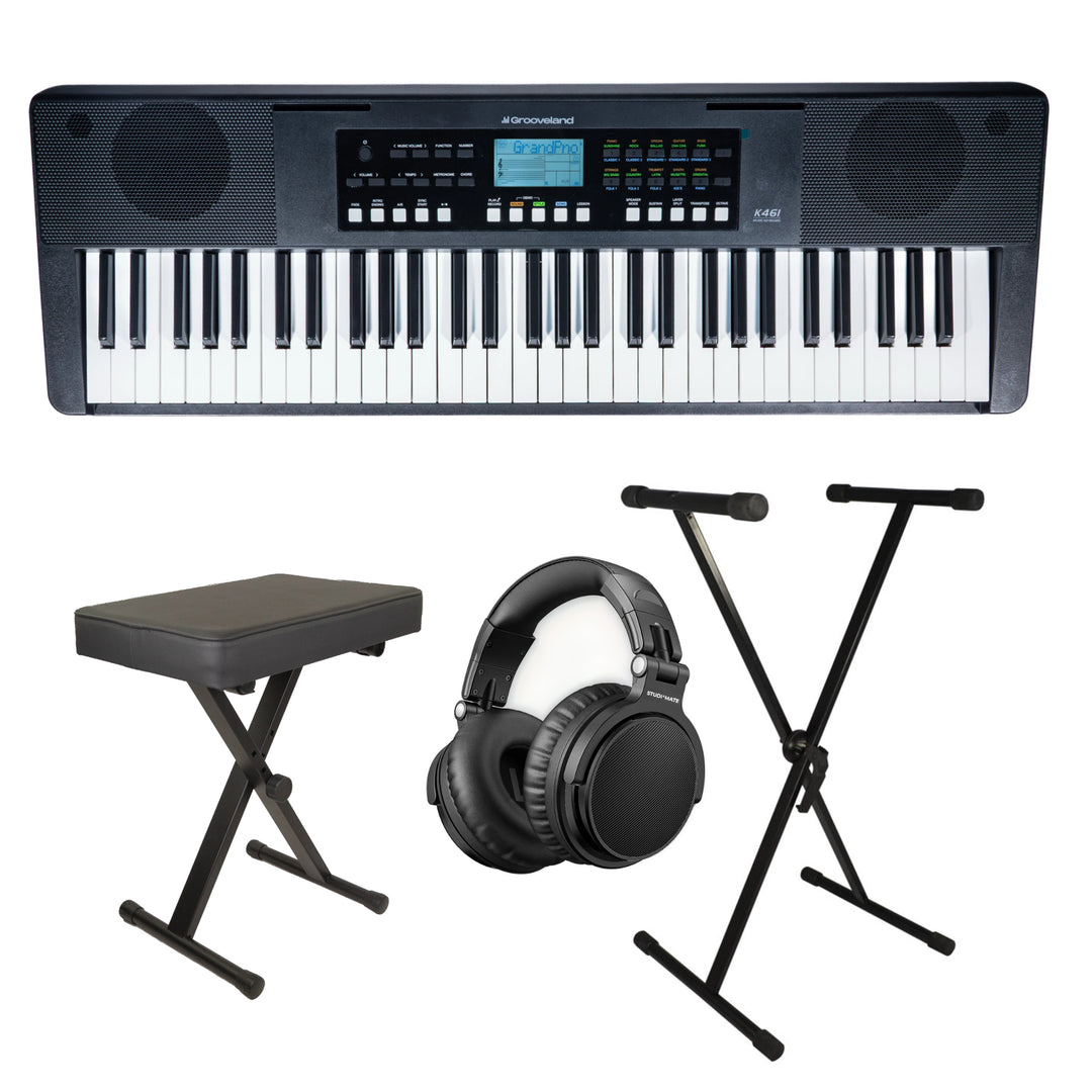 Grooveland E461 Kosketinsoittimet Täydellinen paketti