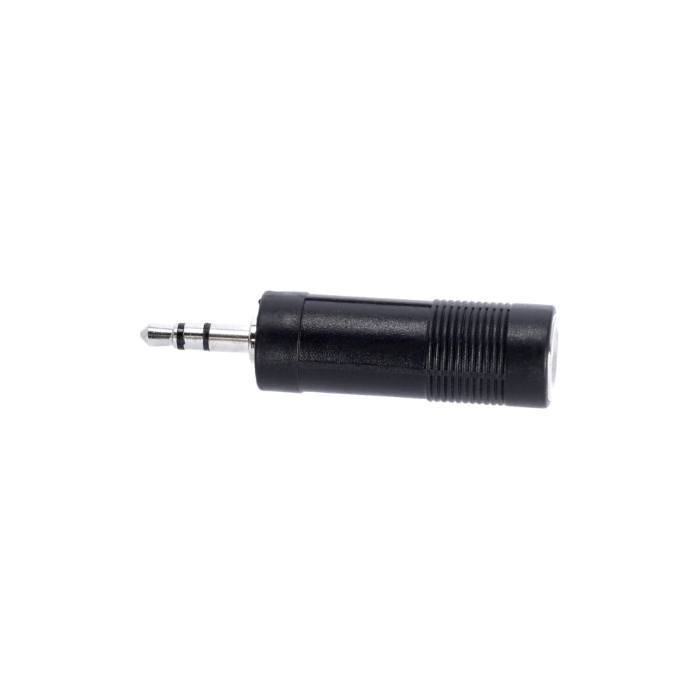 Adapteri Audio Liitin 6.3mm Stereo Jack Naaras 3.5mm Stereo Jack
