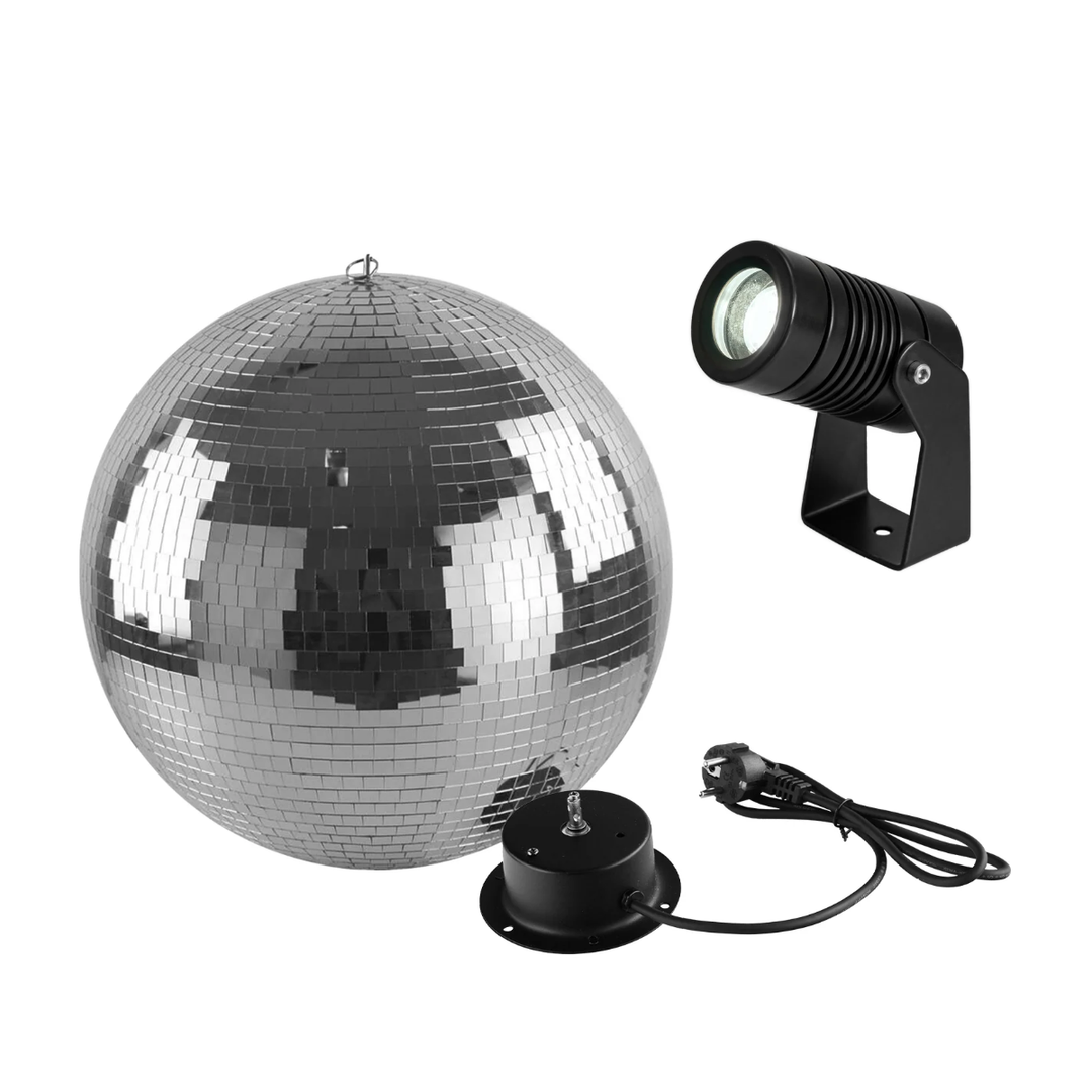 Speilipallosarja moottorilla ja spot-valolla (20 cm)