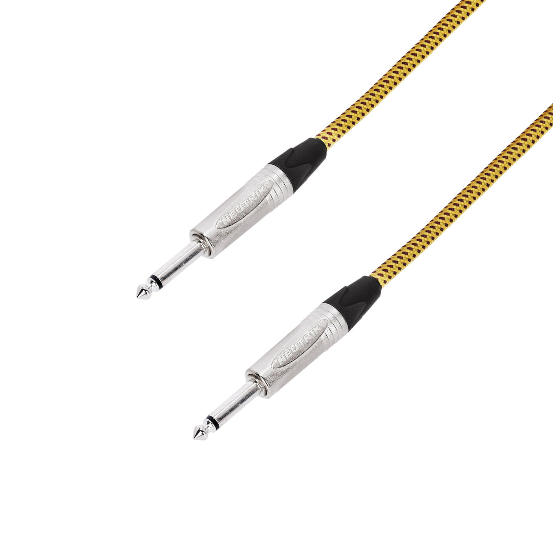 Adam Hall Cables 5 STAR IPP 0450 VINTAGE - Instrumenttikaapeli | Vintage Neutrik® TS-jakkiliitin | 4,5 m